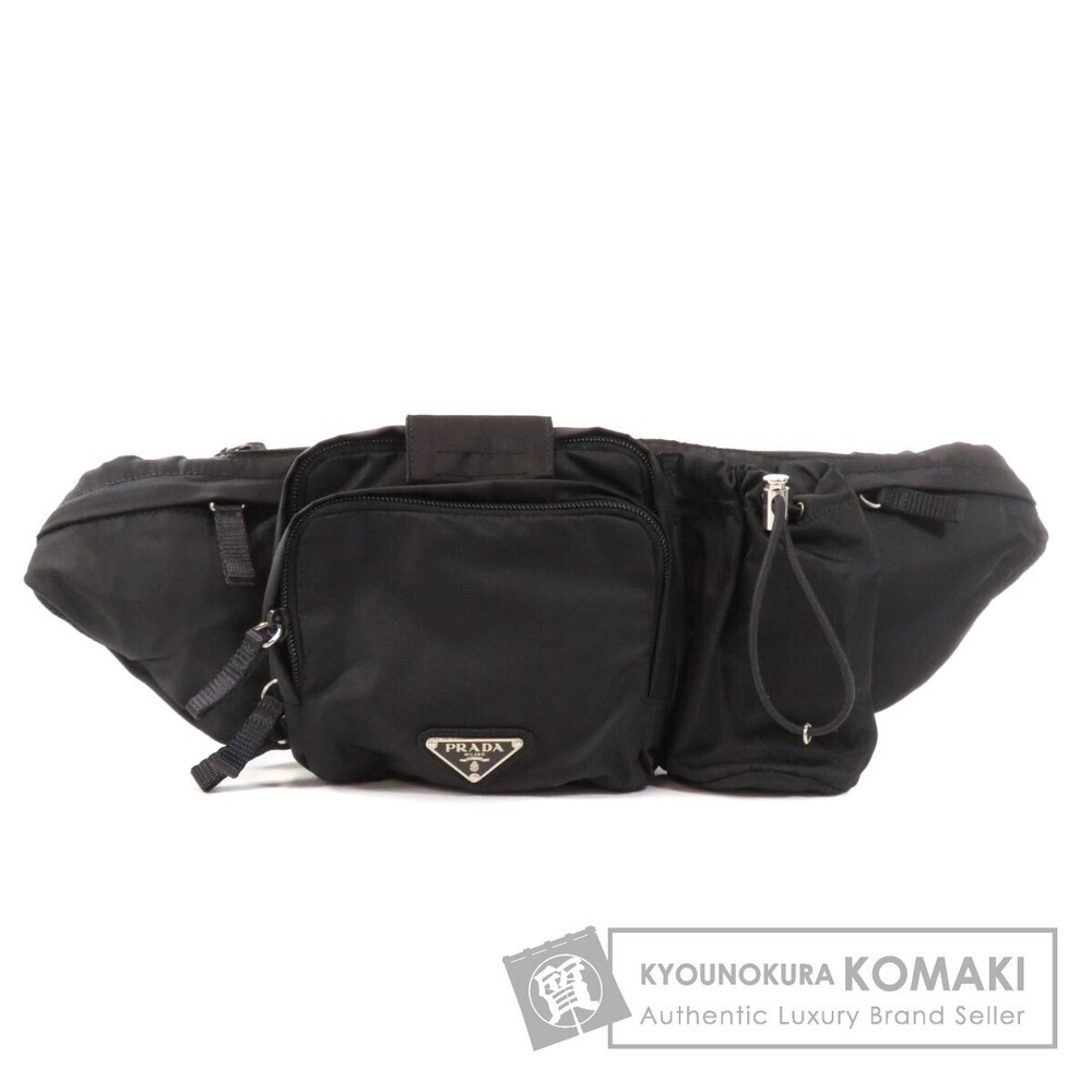 Prada logo plate Body Bum Crossbody Belt bag